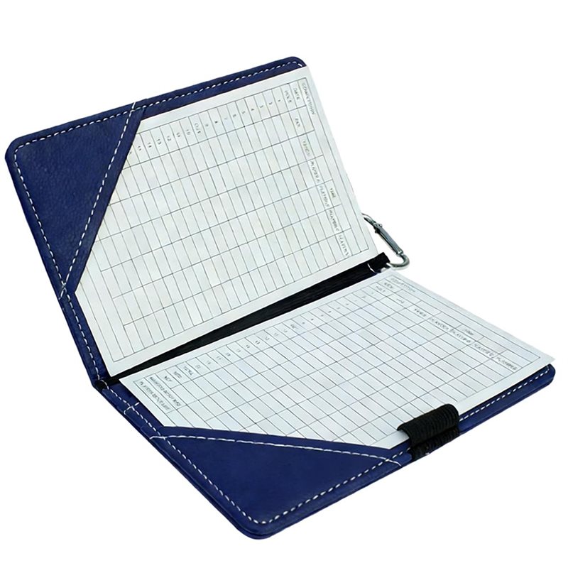 Golf Scorecard Holder - 【GROSSER AUSVERKAUF】Wasserdichtes Golf-Scorekartenhalter-Set aus Leder, tragbarer,