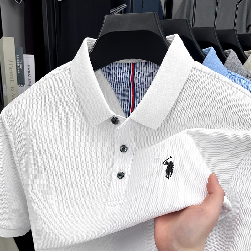 Golf Equipment Rental - Meistverkauftes 100% Reines Baumwoll-Sommer-Herren-Kurzarm-POLO-Shirt mit Kragen,