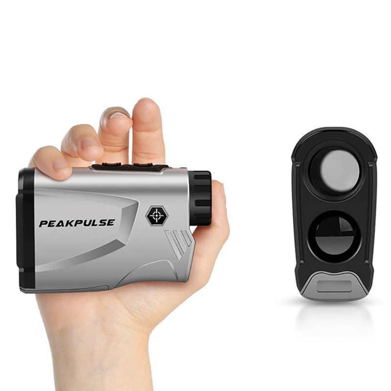 Rangefinder Laser Golf - Jagd-Entfernungsmesser, 650 Yards Laser-Entfernungsmesser, 6-fache Vergrößerung