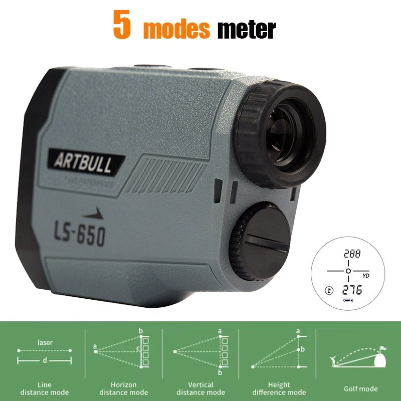 ARTBULL mit Flag-Lock Slope Pi – Rangefinder Laser Golf Bewertung und Preis