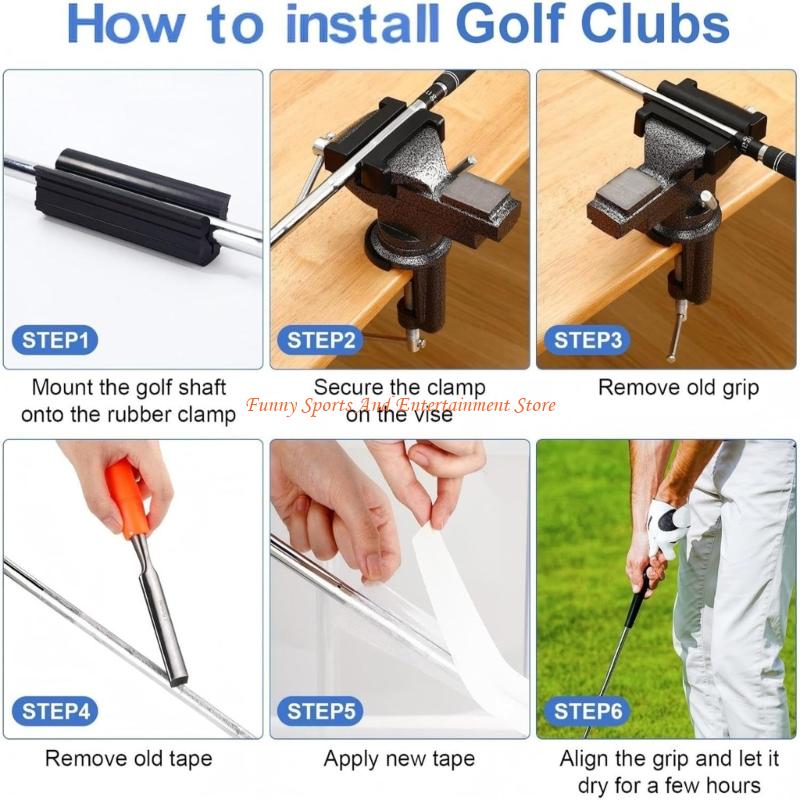C4DE Golfschläger-Reparatur-Sc – Grip Regrip Tape Bewertung und Preis