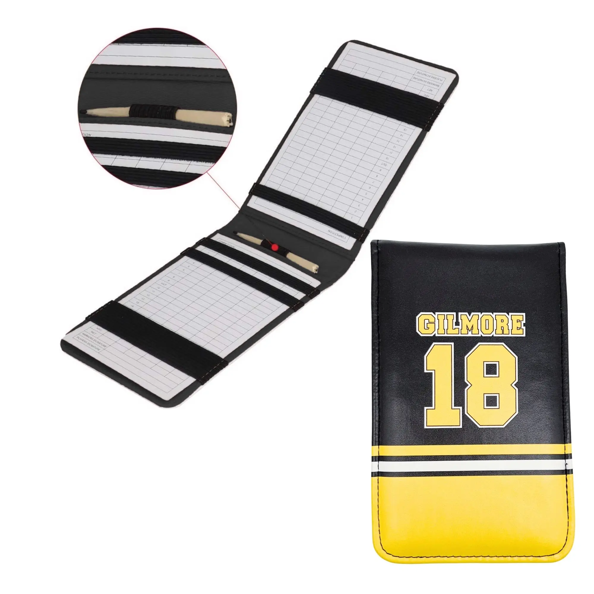 Golf Scorecard Yardage Book Ho – Golf Scorecard Holder Bewertung und Preis