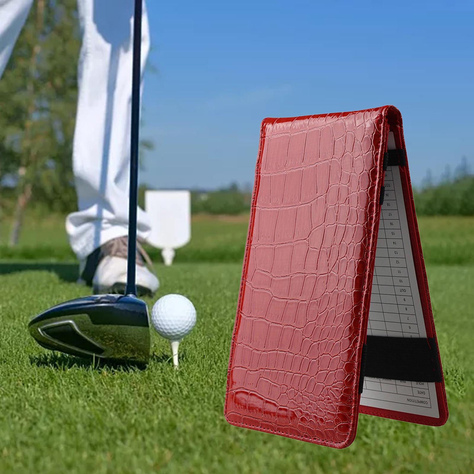PU-Leder-Golf-Scorecard-Halter – Golf Scorecard Holder Bewertung und Preis