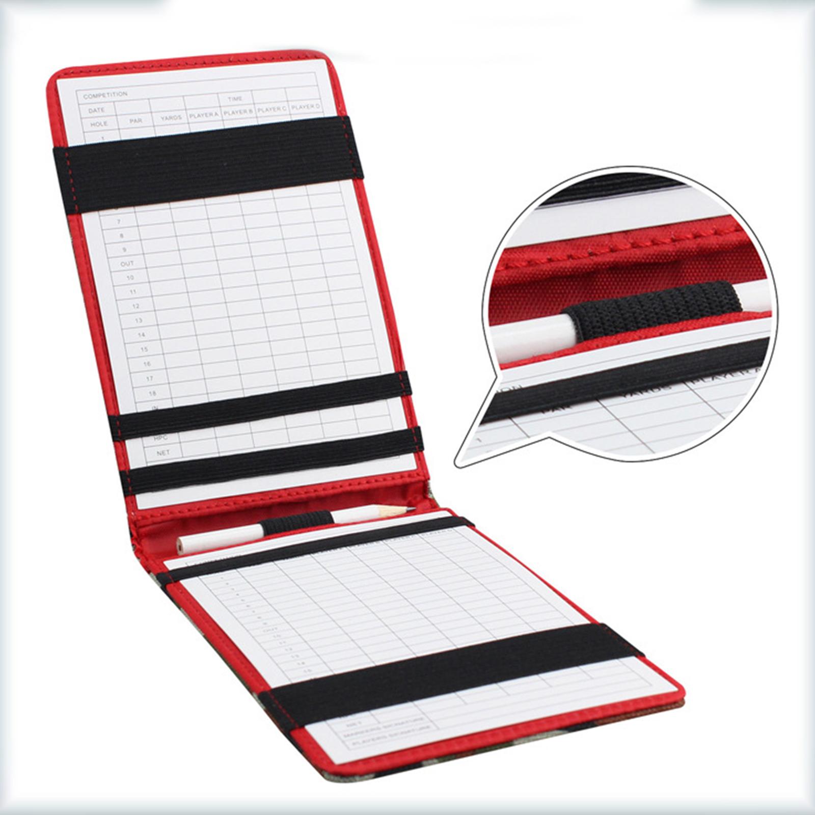PU-Leder-Golf-Scorecard-Halter – Golf Scorecard Holder Bewertung und Preis