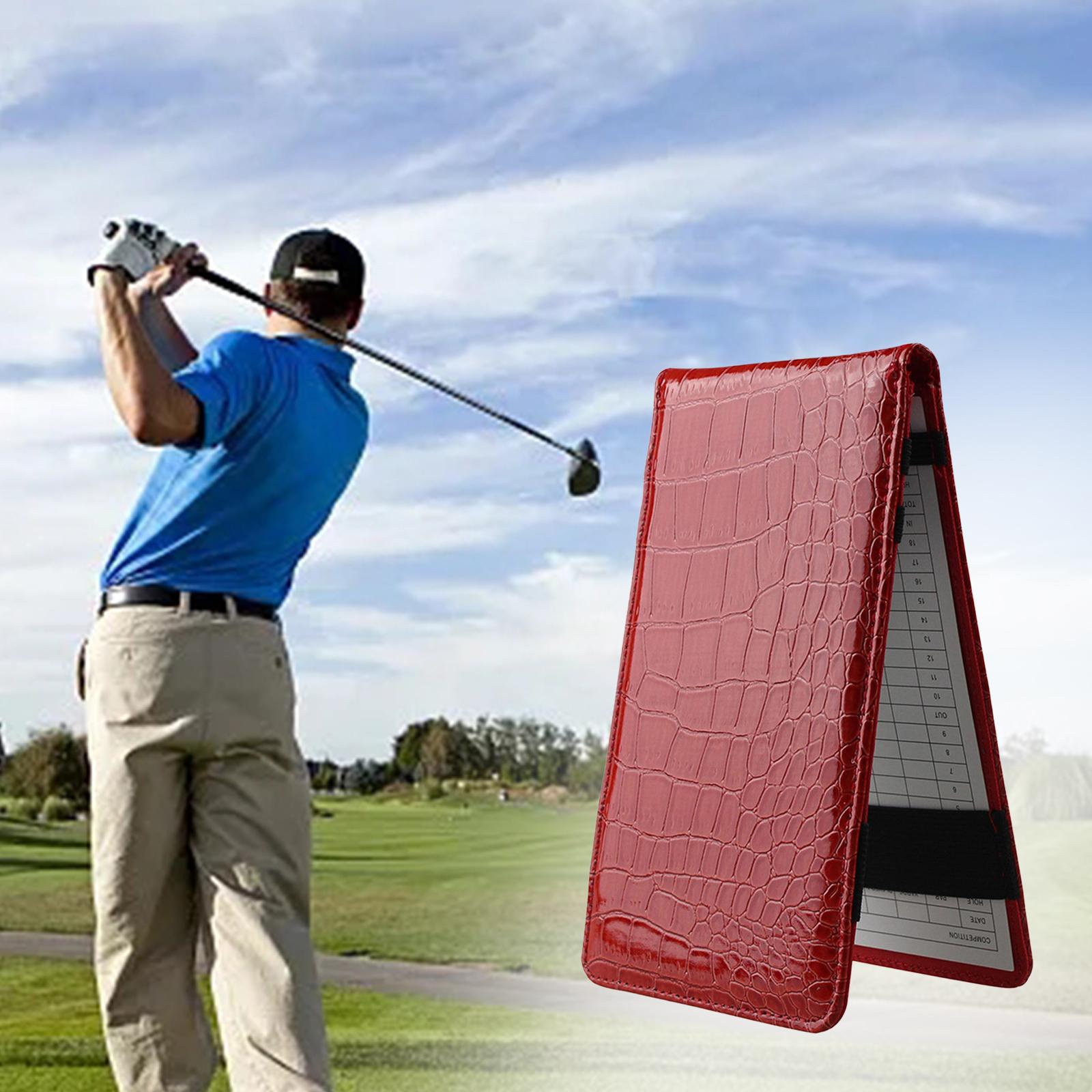 PU-Leder-Golf-Scorecard-Halter – Golf Scorecard Holder Bewertung und Preis